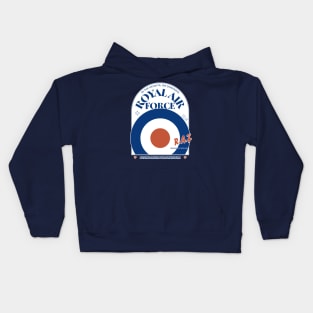 RAF Royal Air Force Insignia Kids Hoodie